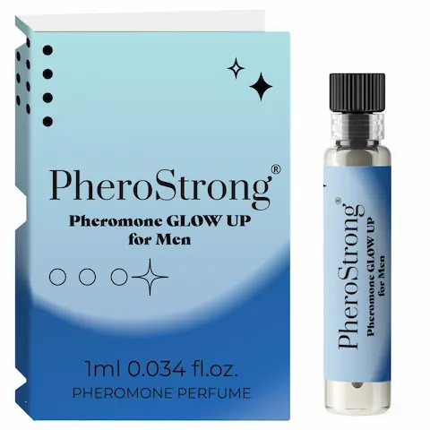 PheroStrong Glow up – feromonový parfém pro muže (1 ml)