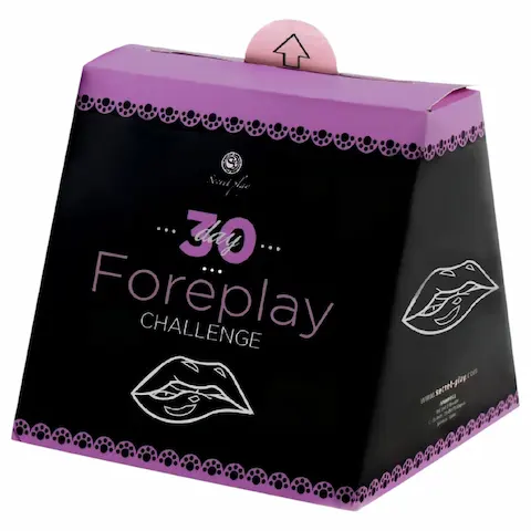 Secret Play 30denní předehrová výzva – karetní hra s výzvami k předehře (anglicky, španělsky)