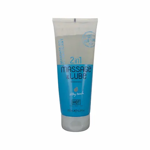 Masážní lubrikant – 2in1 Massage a Lube Silky Soft