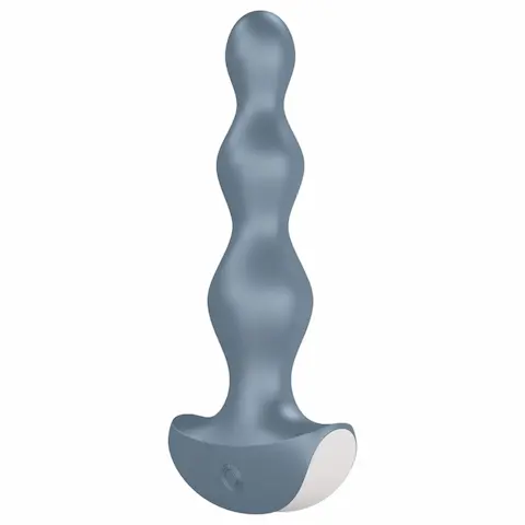 Satisfyer Lolli-Plug 2 – akumulátorový, vodotěsný anální vibrátor (šedý)