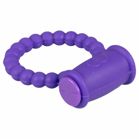 Easytoys – vibrační erekční kroužek (fialový)