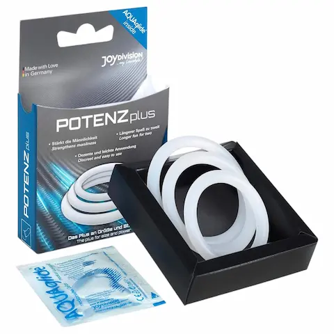 POTENZplus erekční kroužek na penis – sada (3 ks)