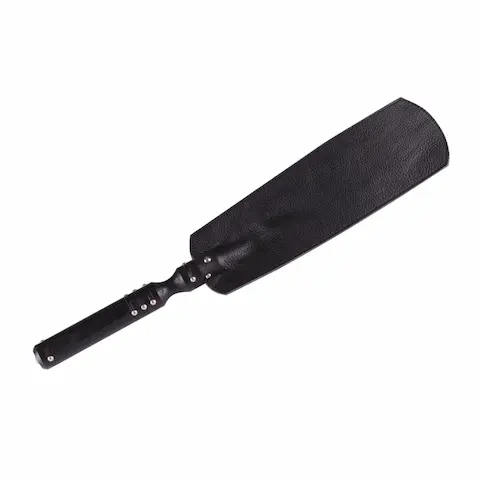 BlackRed Kožená plácačka 33×10, ručně vyrobená kožená plácačka 54 cm