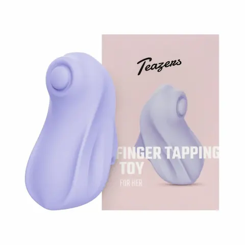 Teazers Finger Tapping Toy, silikonový stimulátor na prst pro ženy a páry